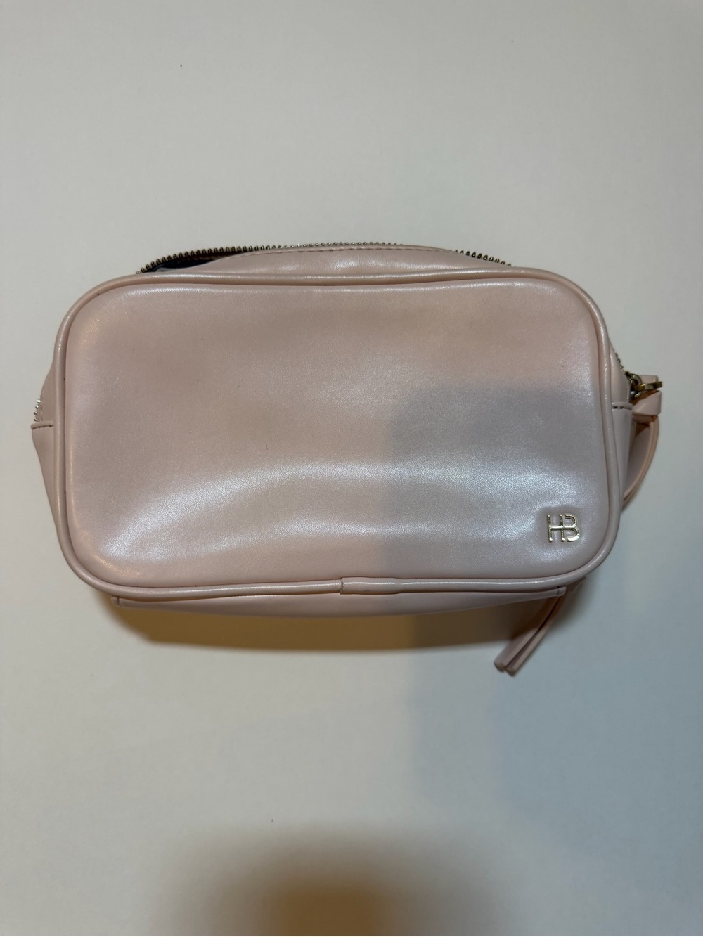Hudson and Bleecker Pink Cosmetic Bag - Soft Blush Carry-All